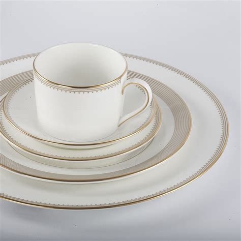 vera wang grosgrain china gold